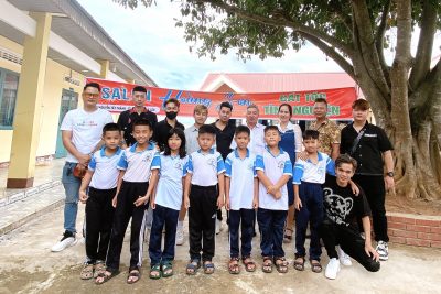 SALON TÓC HOÀNG SƠN TỔ CHỨC CẮT TÓC TÌNH NGUYỆN CHO HỌC SINH TRƯỜNG TIỂU HỌC LÊ QUÝ ĐÔN