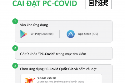 Hướng dẫn cài đặt và khai báo bằng PC- Covid