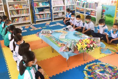 TRƯỜNG TH LÊ QUÝ ĐÔN HƯỞNG ỨNG NGÀY HỘI ĐỌC SÁCH NĂM 2022