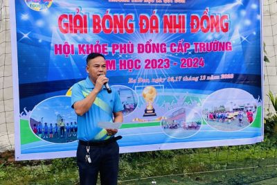 GIẢI BÓNG ĐÁ MINI CẤP TRƯỜNG CHÀO MỪNG 93 NĂM NGÀY THÀNH LẬP ĐOÀN TNCS HỒ CHÍ MINH ( 26/3/1931 – 26/3/2024)